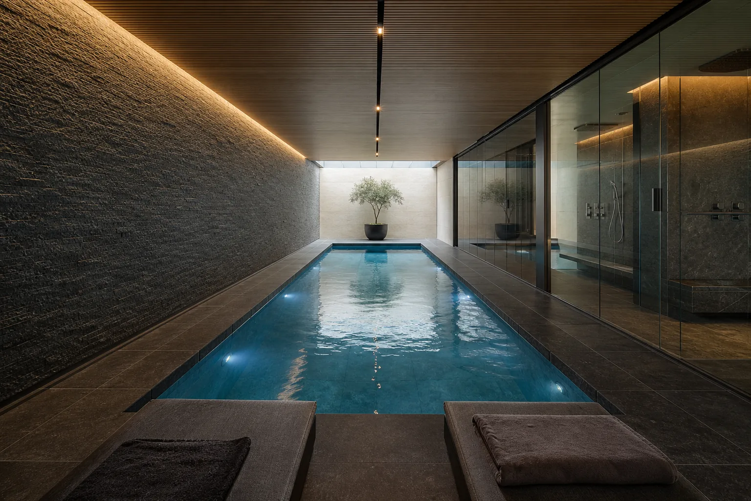 Basement Pool Under a Kensington Townhouse, Kensington, London