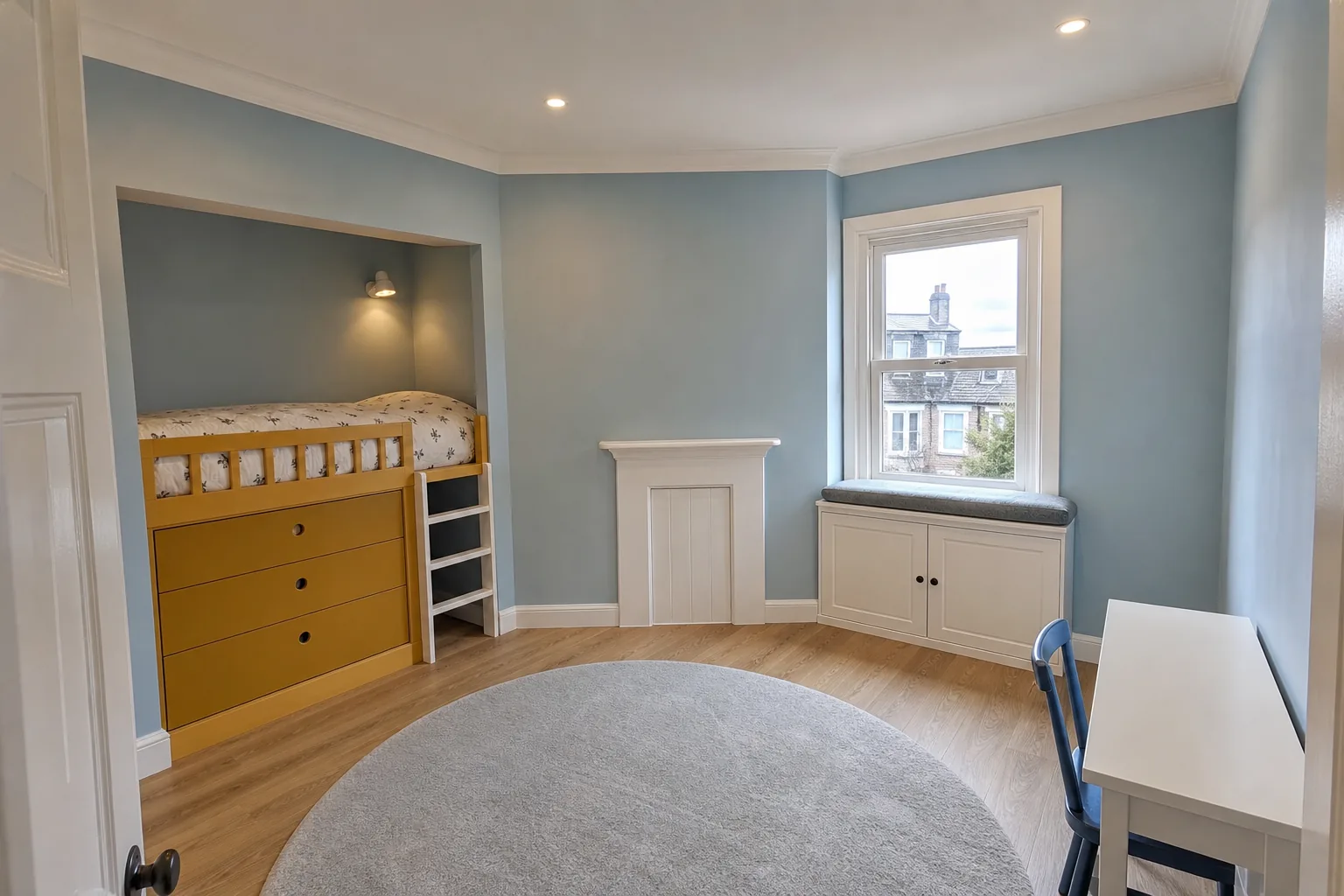 Children's Bedroom with a Built In Cabin Bed in Penarth, Vale of Glamorgan, photo 1 of 4
