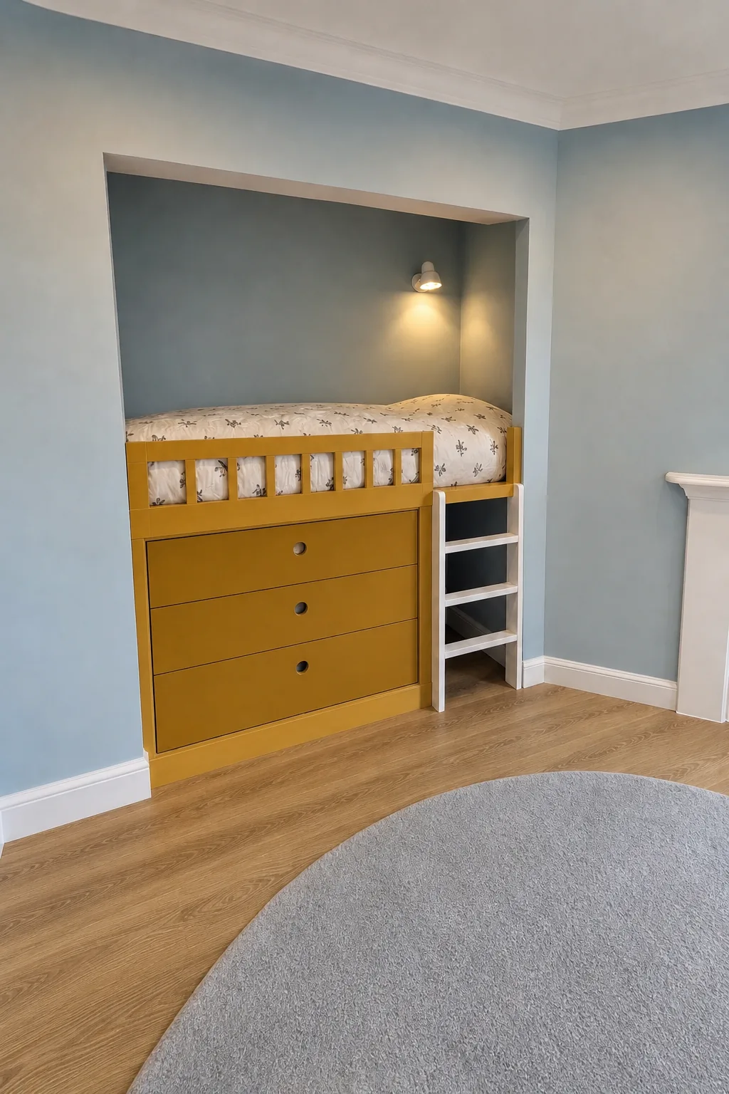 Children's Bedroom with a Built In Cabin Bed in Penarth, Vale of Glamorgan, photo 3 of 4