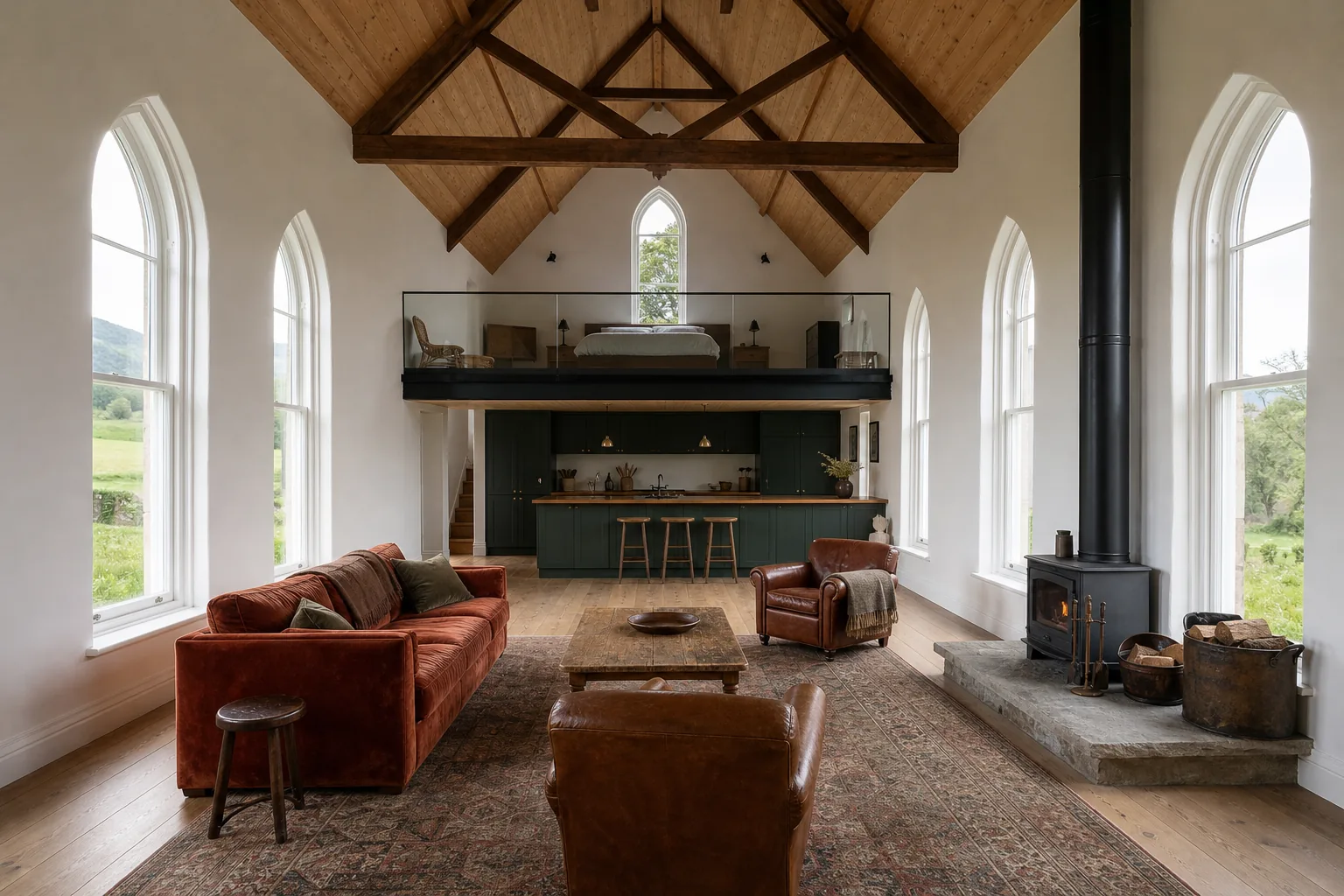 Converted Methodist Chapel in the Yorkshire Dales, Hawes, North Yorkshire