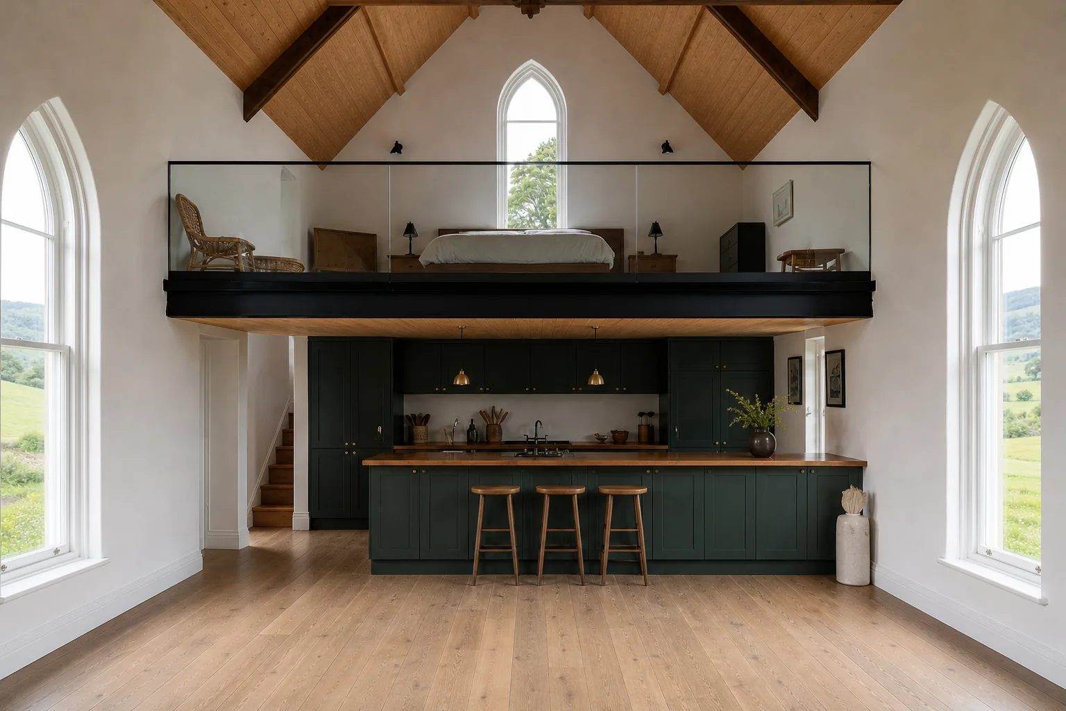Converted Methodist Chapel in the Yorkshire Dales in Hawes, North Yorkshire, photo 5 of 5