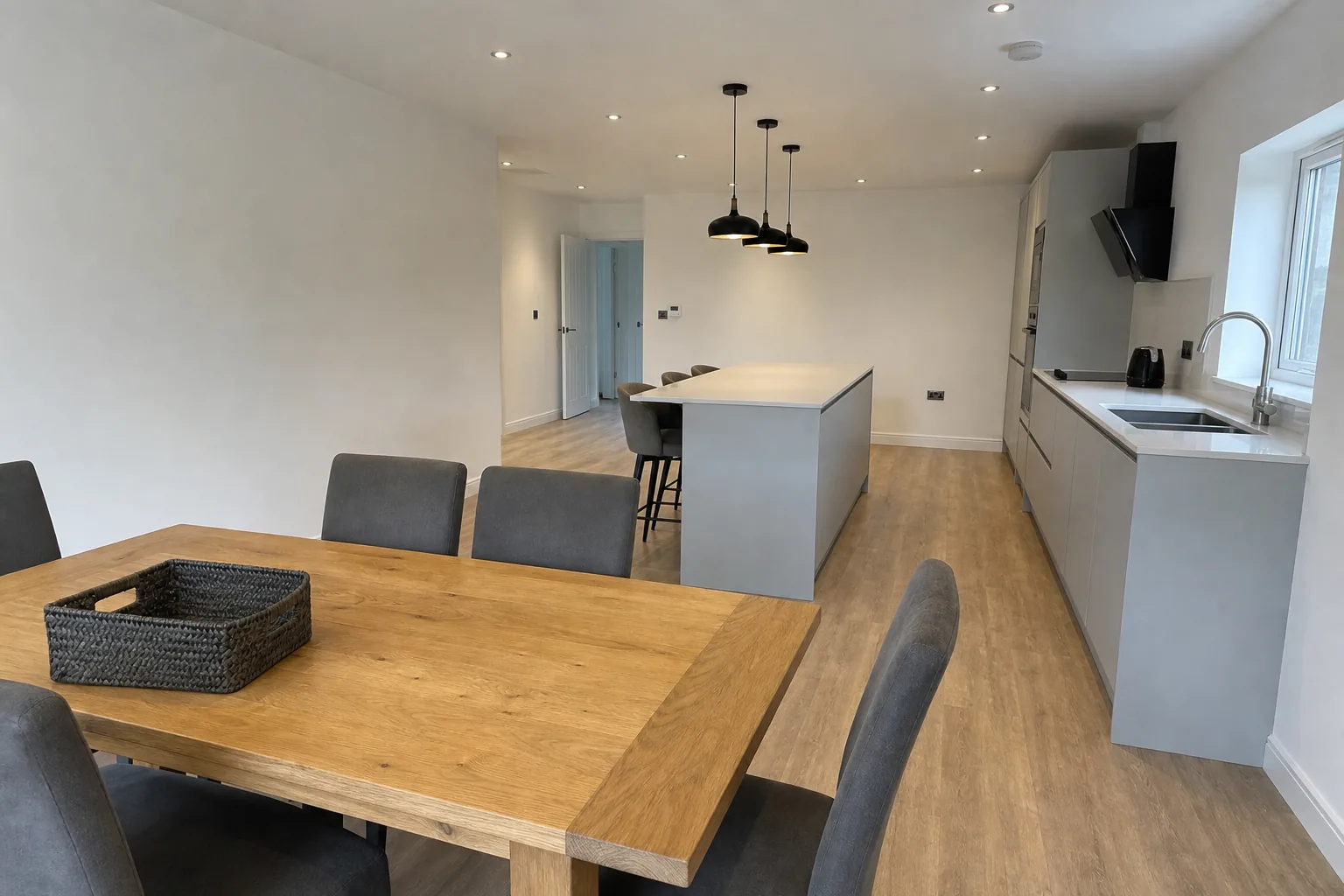 Family Kitchen Diner with a Long Island in Banbridge, County Down, photo 2 of 4