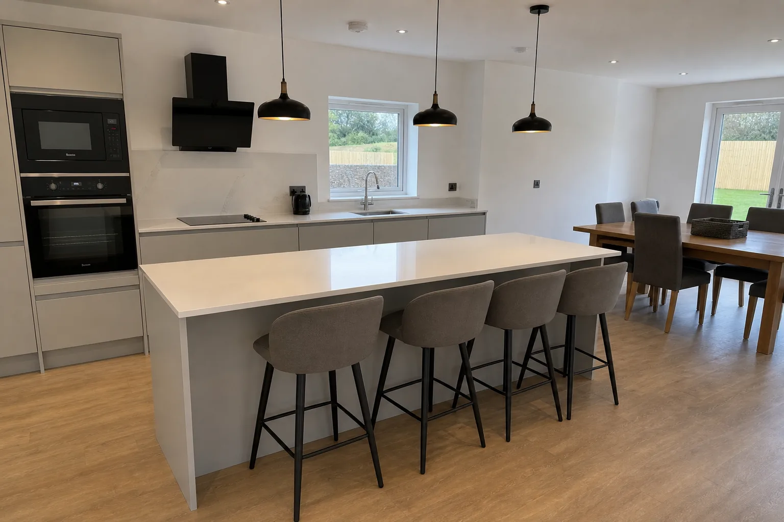 Family Kitchen Diner with a Long Island in Banbridge, County Down, photo 3 of 4
