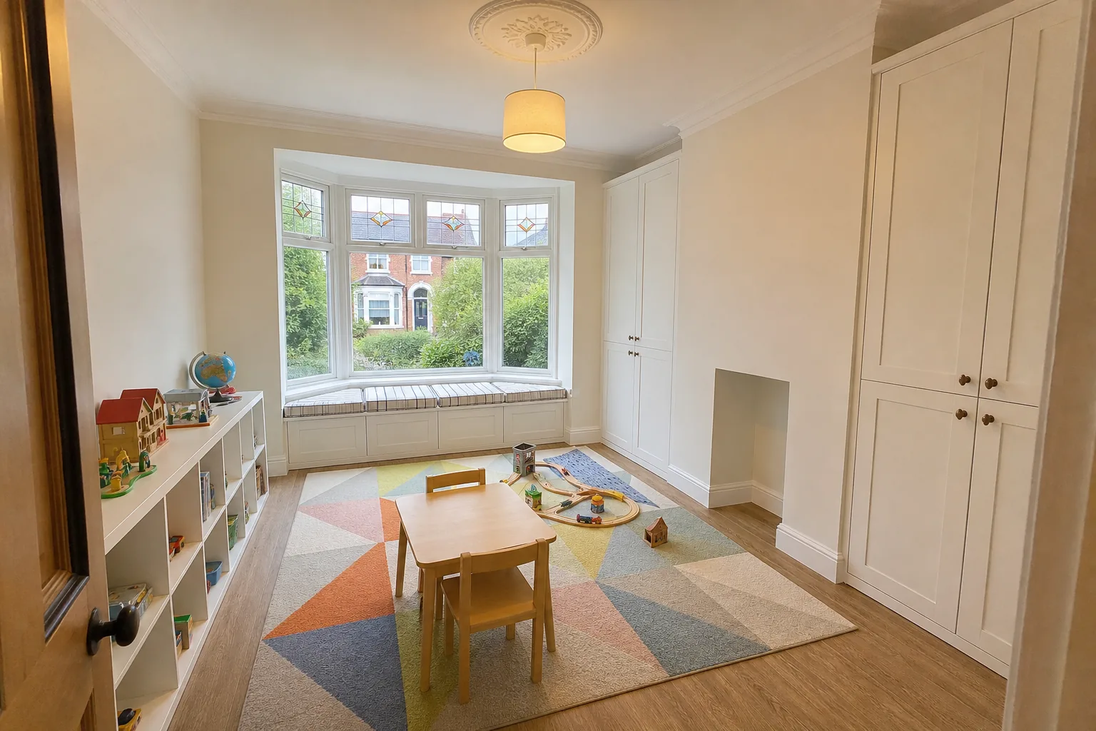Old Dining Room Turned into a Family Playroom, Chorlton, Manchester