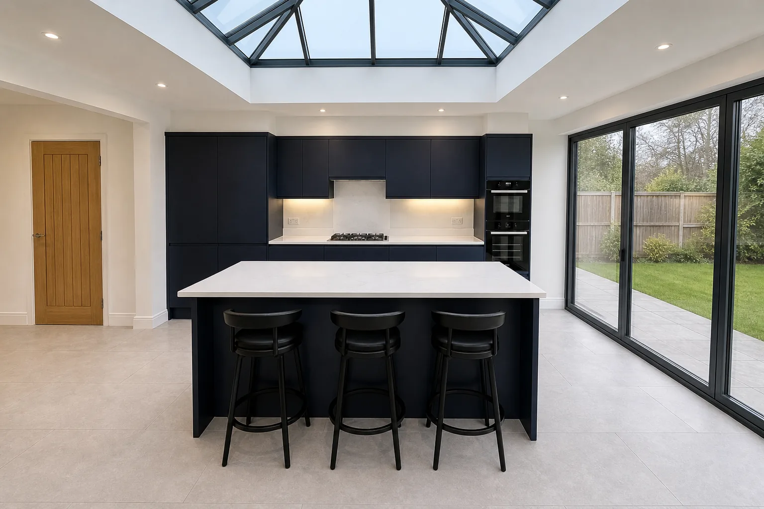 Flat Roof Rear Extension with a Kitchen Diner in Sale, Greater Manchester, photo 3 of 5