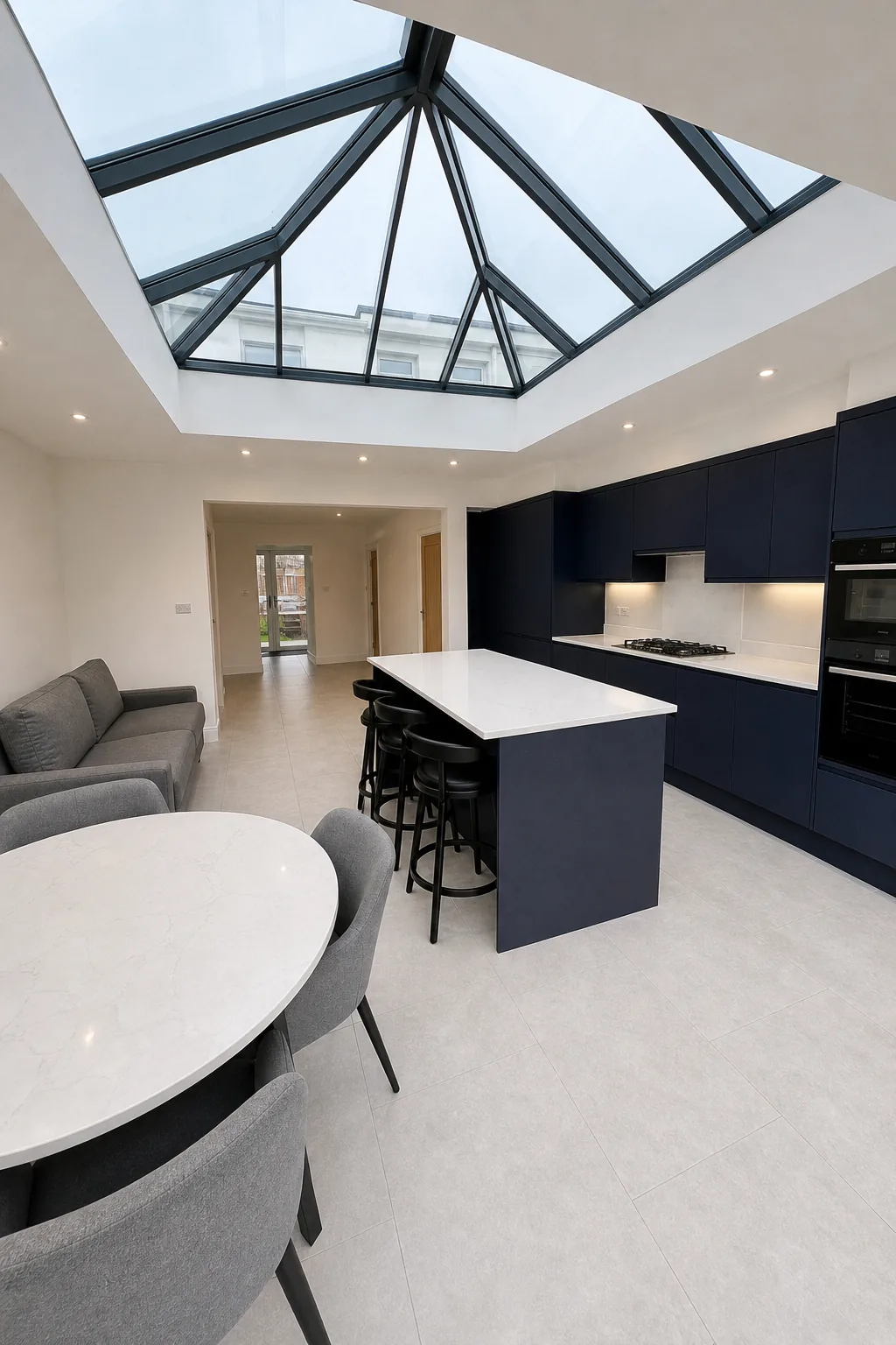 Flat Roof Rear Extension with a Kitchen Diner in Sale, Greater Manchester, photo 5 of 5