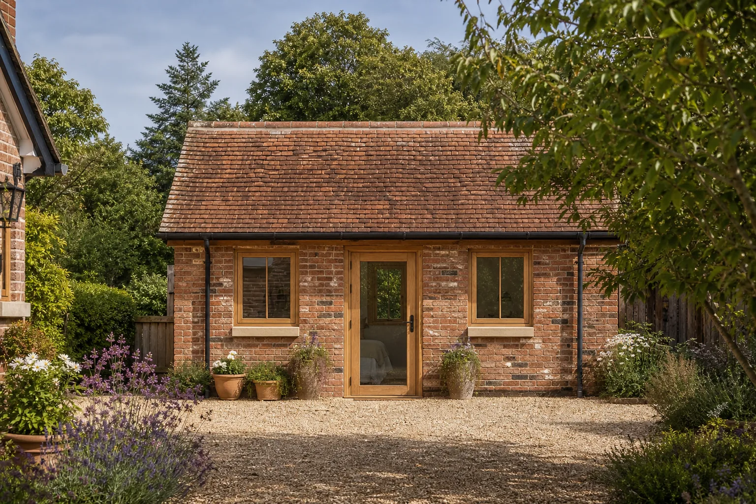Detached Garage Turned into a Guest Annexe, Wimborne Minster, Dorset