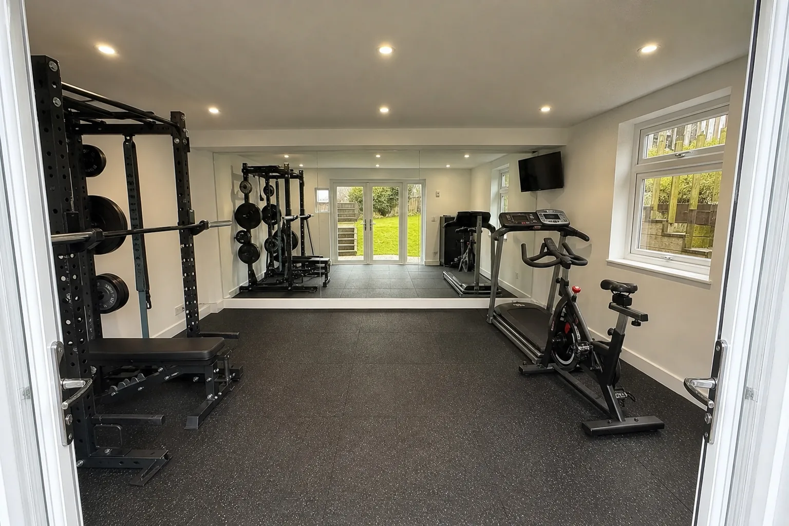 Insulated Garden Gym Room with Composite Cladding, Ashbrooke, Sunderland