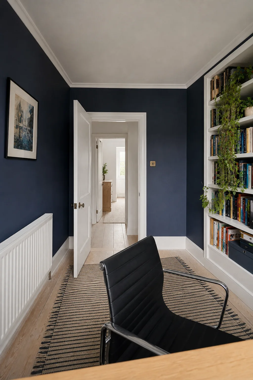 Box Room Home Office with a Built In Desk in Lewes, East Sussex, photo 2 of 3