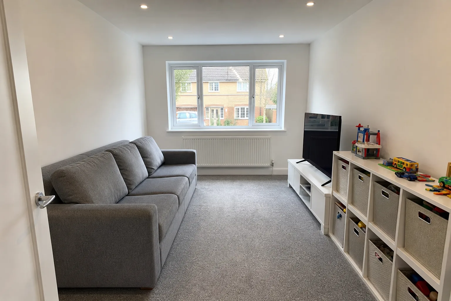 Integral Garage Converted into a Family Room, Great Sankey, Warrington