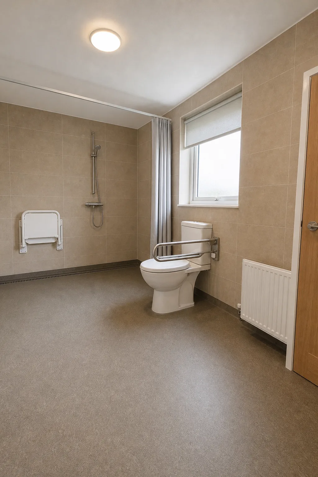 Level Access Wet Room in a Family Bungalow in Newry, County Down, photo 3 of 3