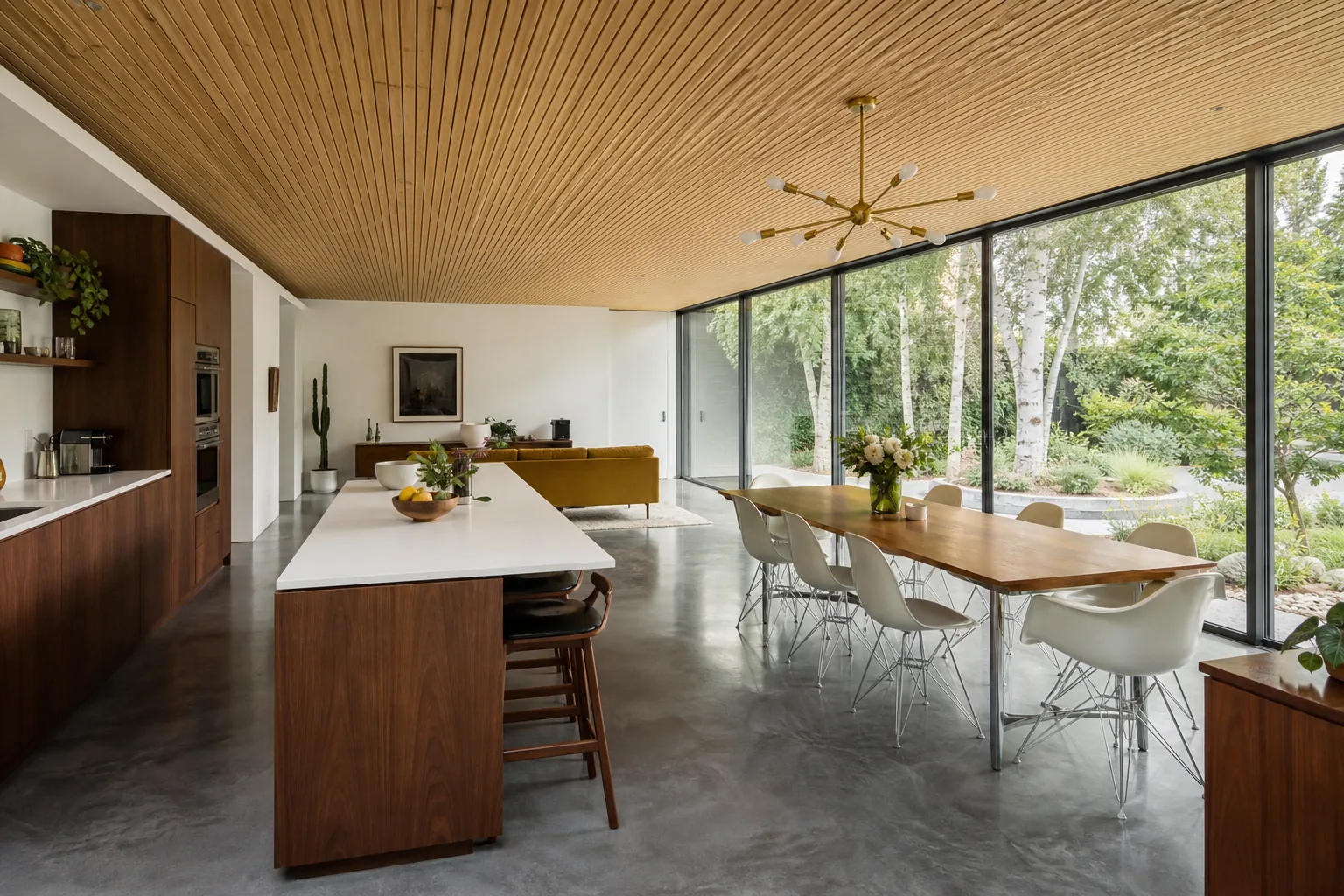Mid Century Open Plan Kitchen, Jesmond, Newcastle