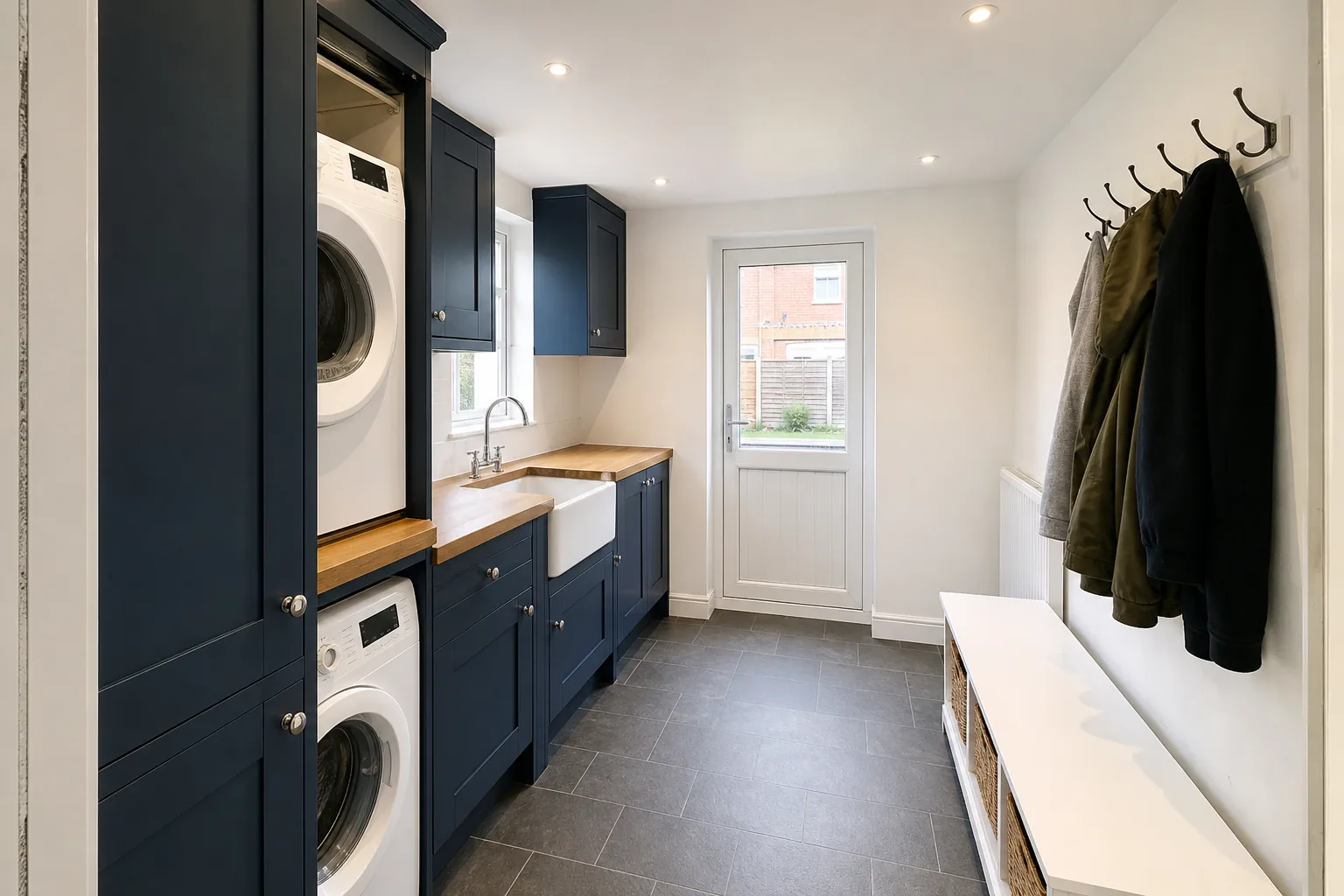 Practical Utility Room in a Family Semi, Neville's Cross, Durham