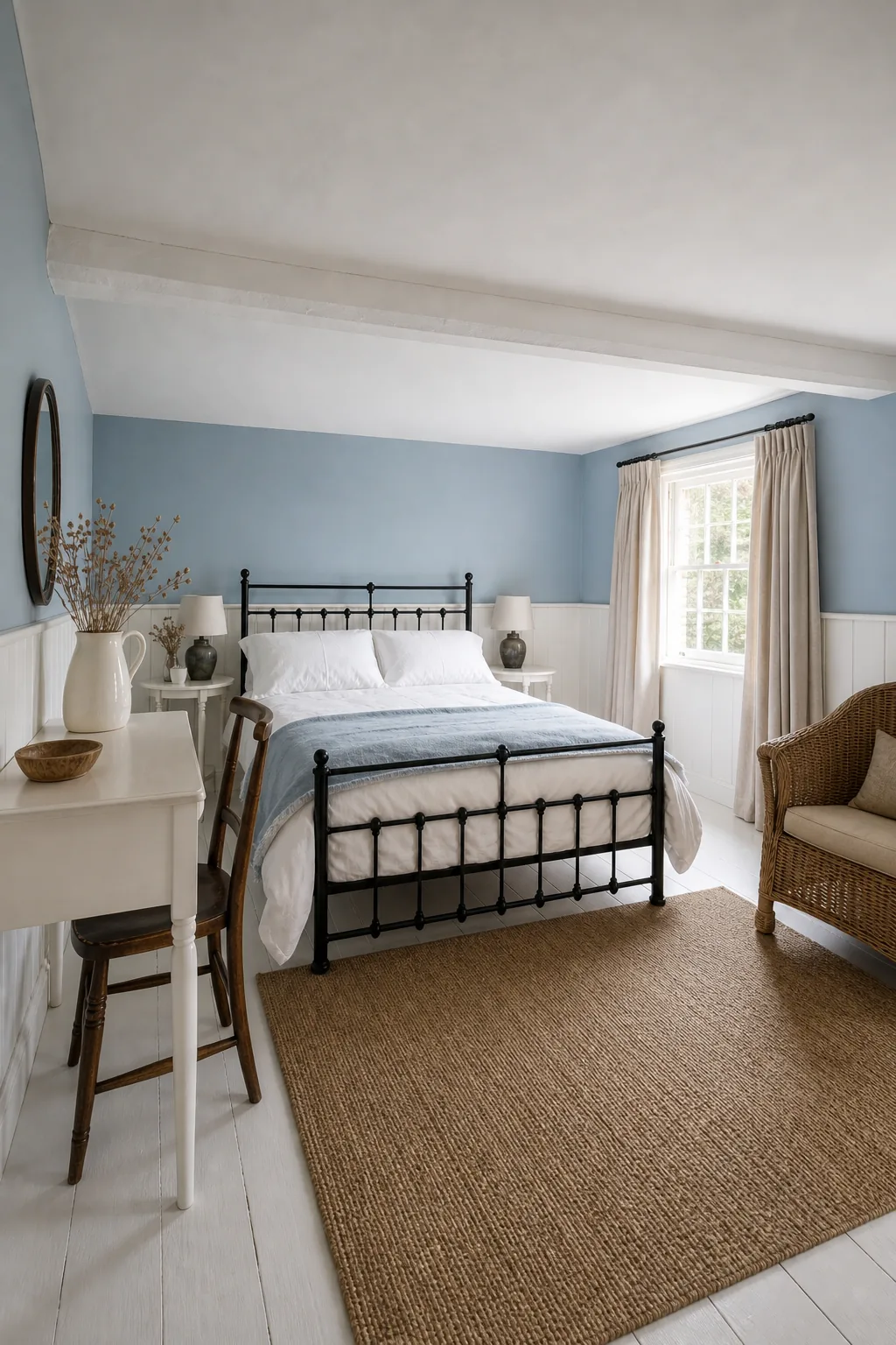 Seaside Guest Bedroom in a Fisherman's Cottage in Aldeburgh, Suffolk, photo 2 of 4