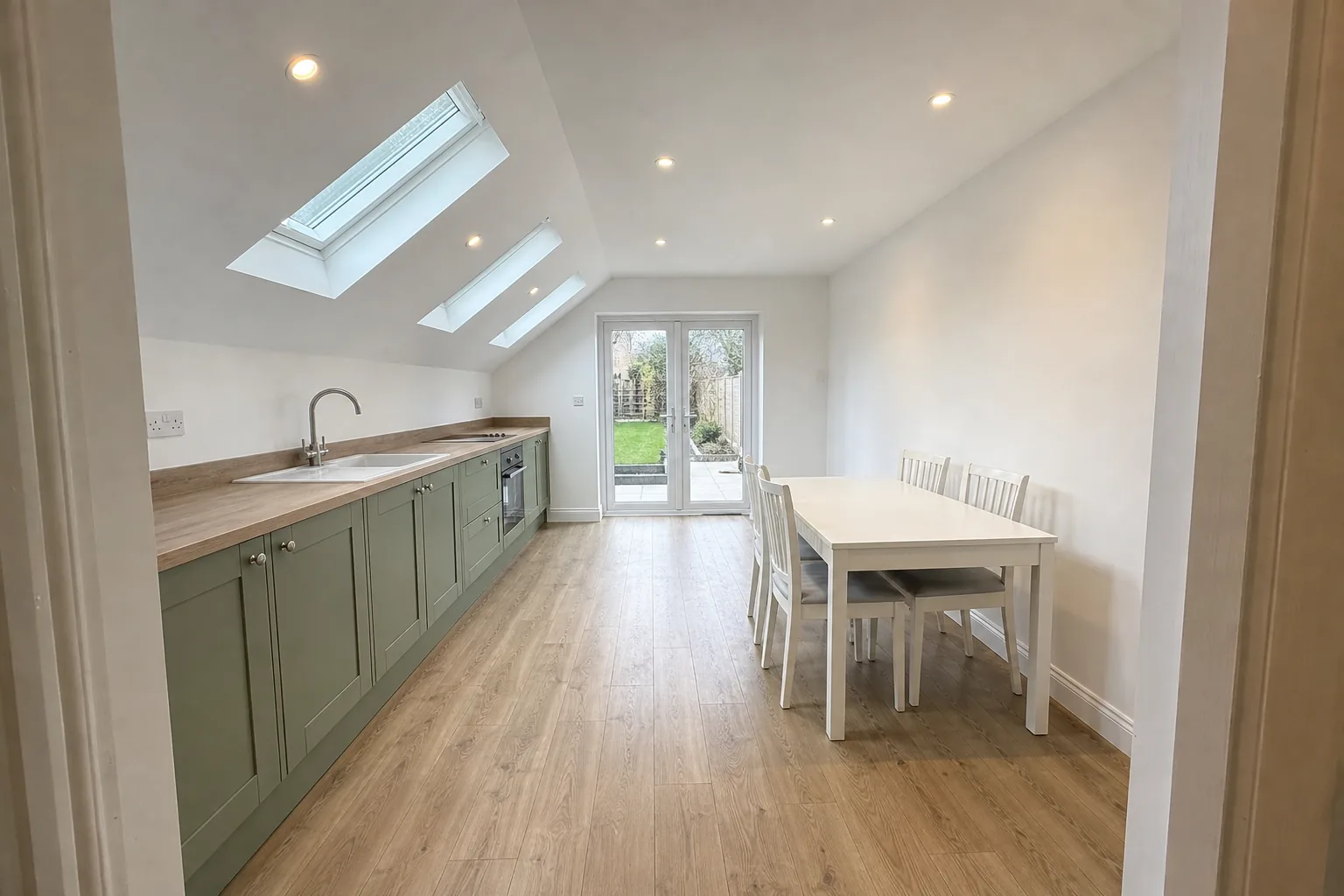 Side Return Kitchen Extension with Velux Windows, Earlsdon, Coventry