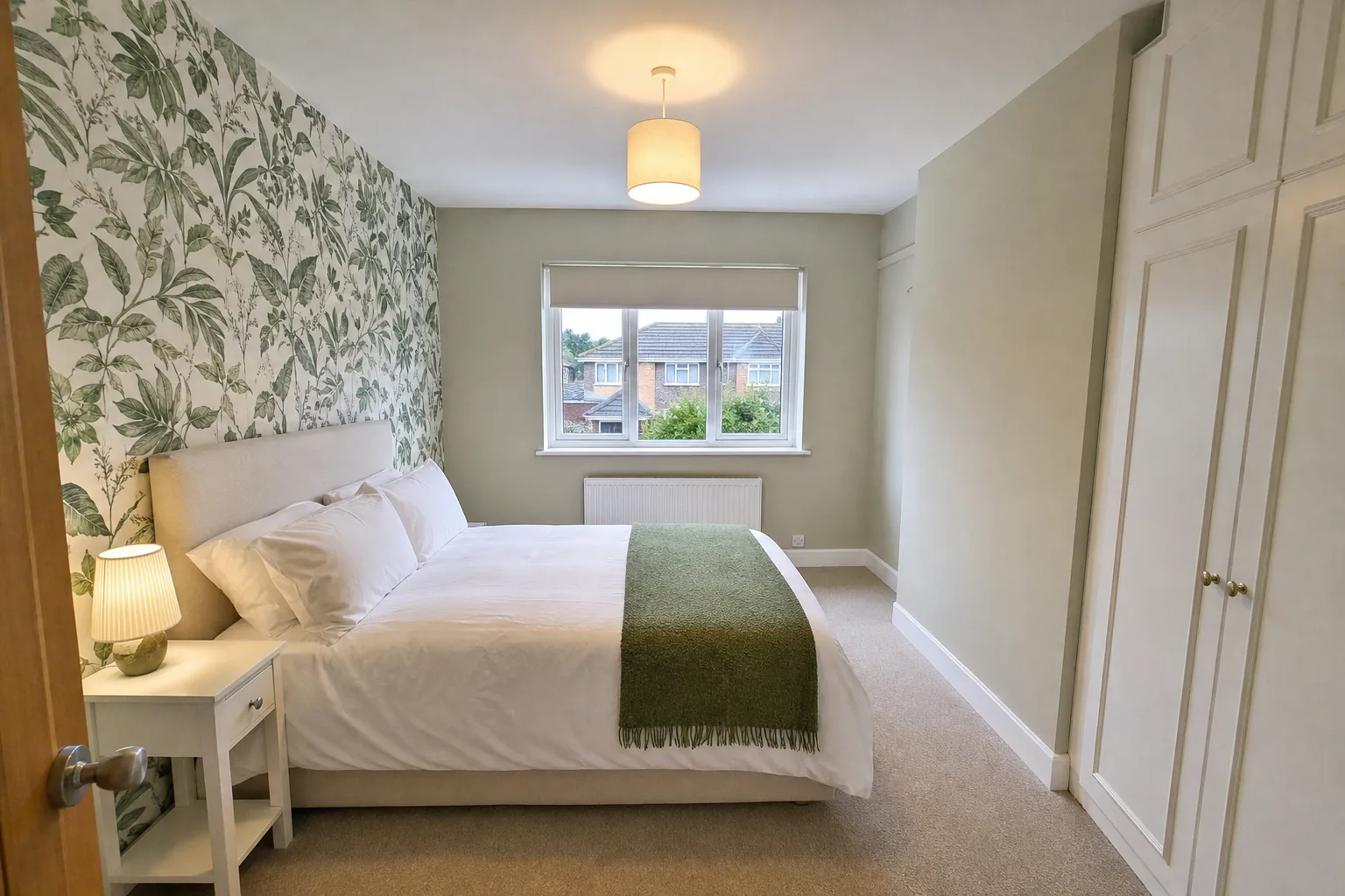 Spare Room Turned into a Welcoming Guest Bedroom, Oadby, Leicester