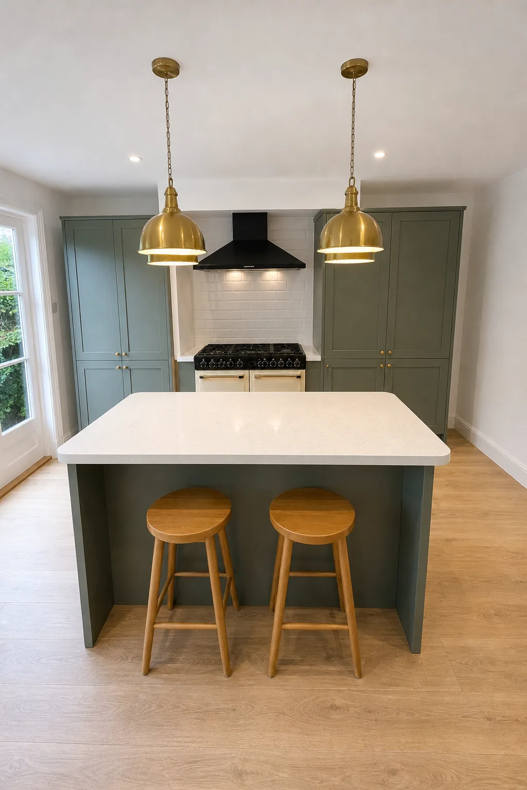 Two Tone Shaker Kitchen in an Edwardian Semi in Headington, Oxford, photo 5 of 5