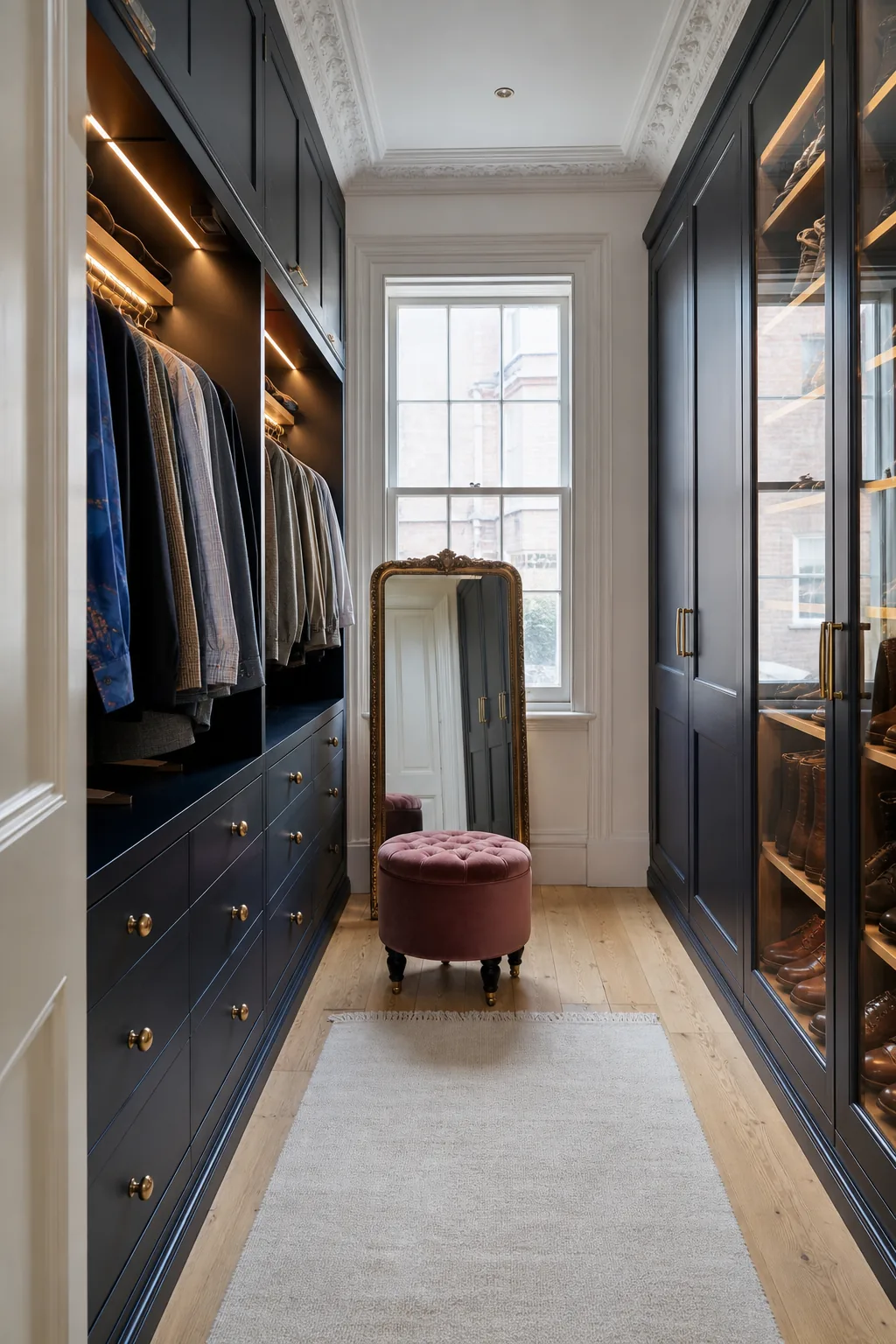 Walk In Wardrobe in a Victorian Townhouse in Jesmond, Newcastle, photo 1 of 5