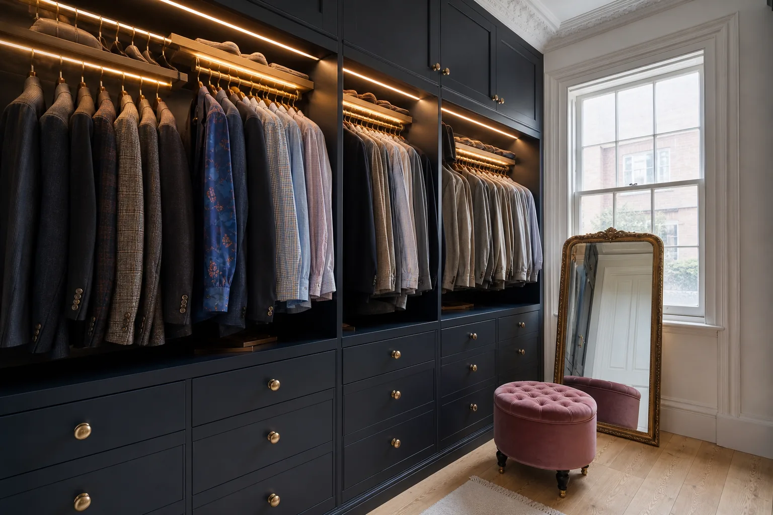 Walk In Wardrobe in a Victorian Townhouse in Jesmond, Newcastle, photo 3 of 5