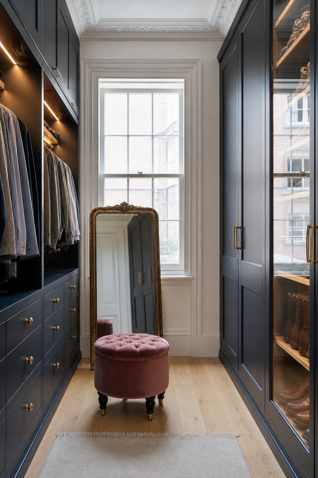 Walk In Wardrobe in a Victorian Townhouse in Jesmond, Newcastle, photo 5 of 5