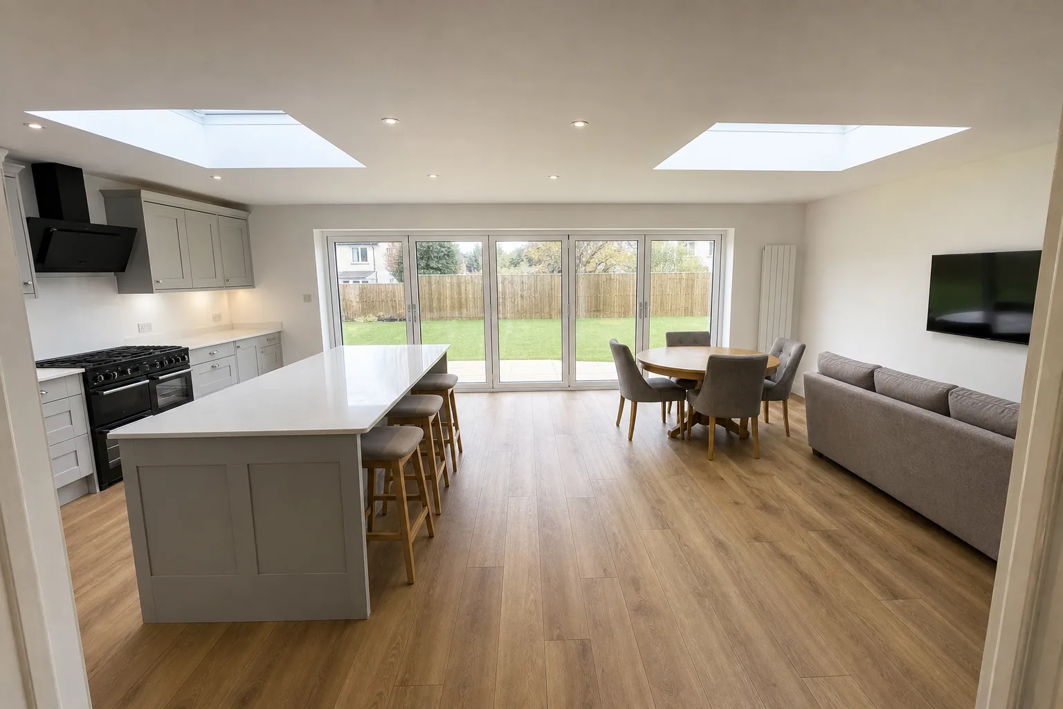 Wrap Around Extension on a Coastal Semi, Whitley Bay, Tyne and Wear