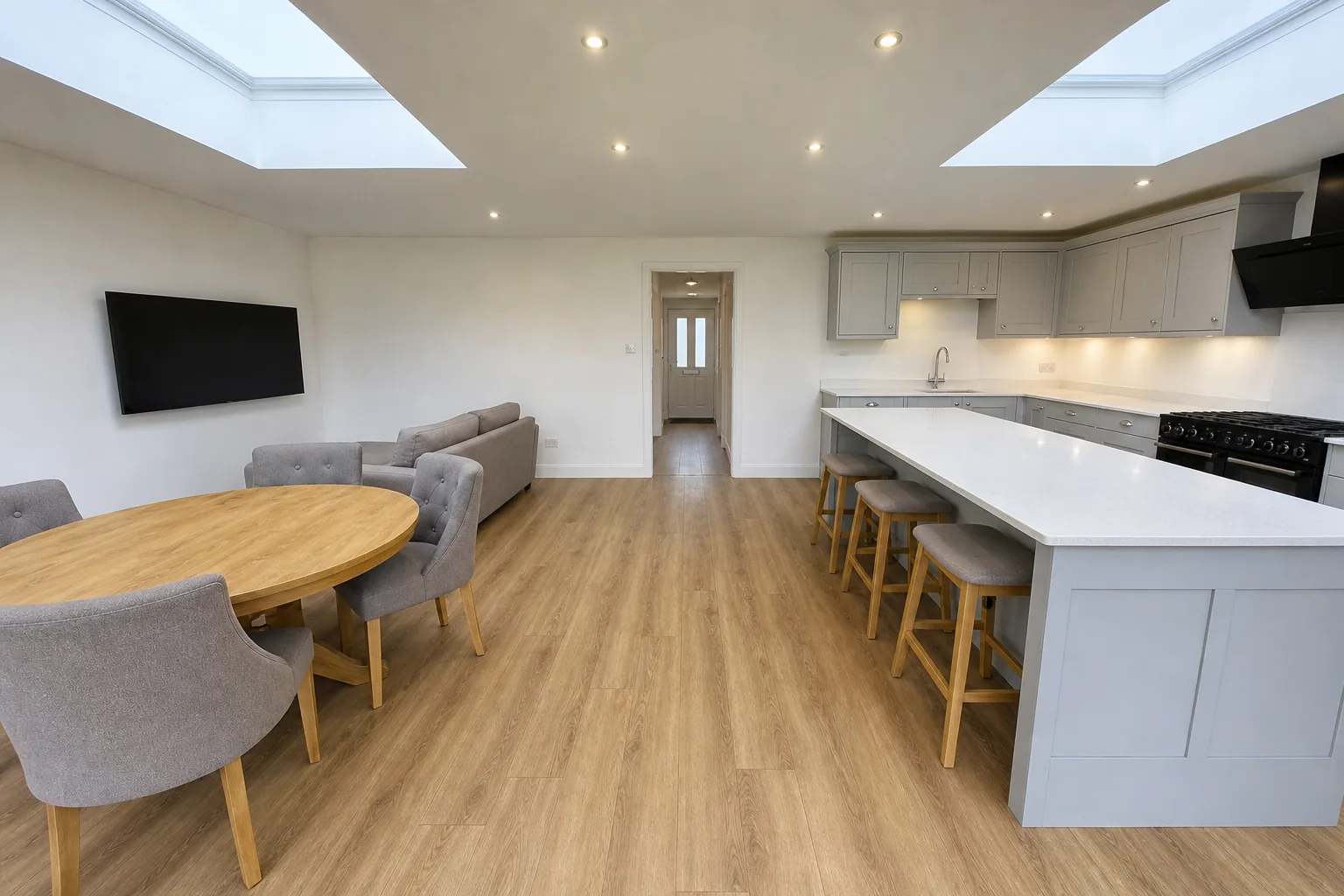 Wrap Around Extension on a Coastal Semi in Whitley Bay, Tyne and Wear, photo 2 of 3