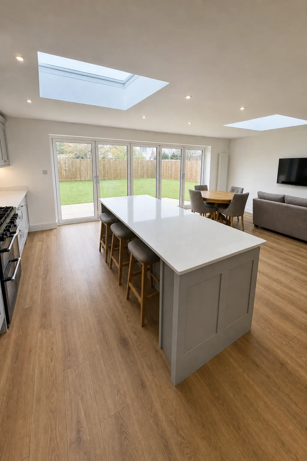 Wrap Around Extension on a Coastal Semi in Whitley Bay, Tyne and Wear, photo 3 of 3